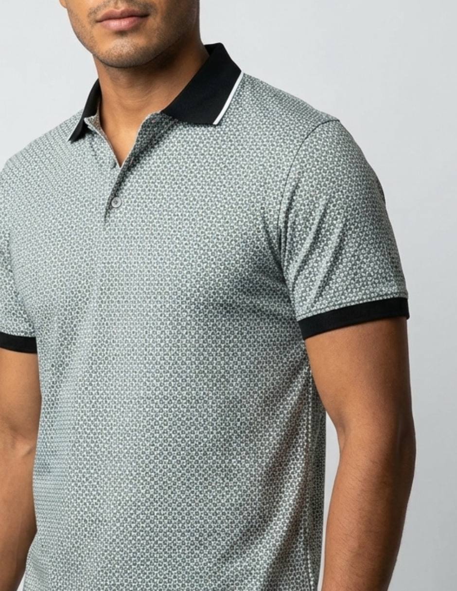 Playera cuello polo para hombre 4